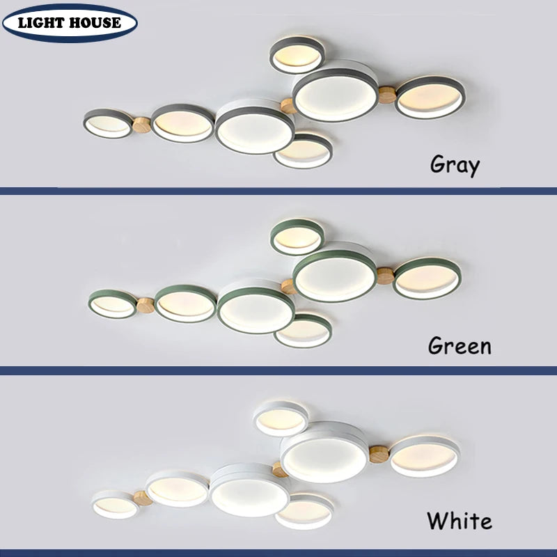 Modern Living Room LED Pendant Light Bedroom Lighting Ceiling Light Indoor Ceiling Light Round LED Ceiling Light Living Room Lig