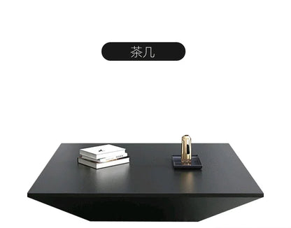 Nordic Modern Simple Square Creative Living Room TV Cabinet and Tea Table Combination