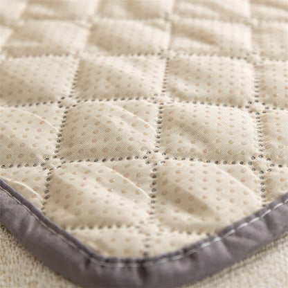 Waterproof Bedspread Pets Dog Cat Kids Urine Pad Bed Sheet Cover Quilted Mattress Pads Washable Mattress Protector Covers Solid