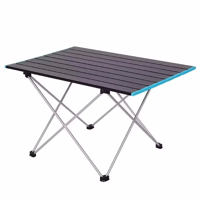 High Quality Foldable Aluminum Alloy Camping Table Outdoor Dinner Desk Party Picnic Bbq Portable Ultra Light Fold Desk