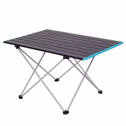 High Quality Foldable Aluminum Alloy Camping Table Outdoor Dinner Desk Party Picnic Bbq Portable Ultra Light Fold Desk