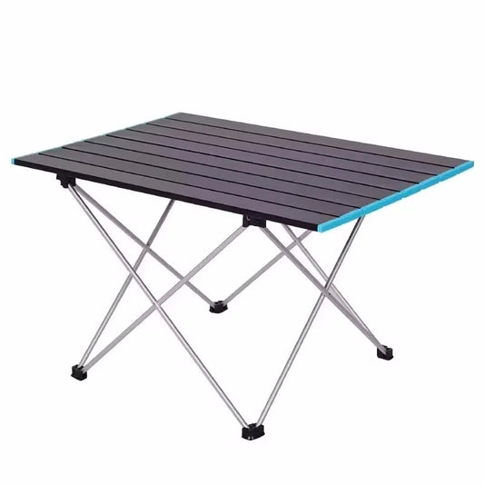 High Quality Foldable Aluminum Alloy Camping Table Outdoor Dinner Desk Party Picnic Bbq Portable Ultra Light Fold Desk