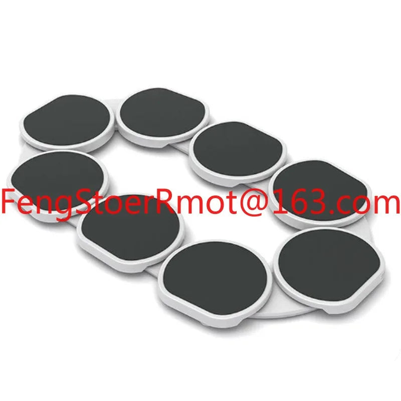 Stainless steel and plastic rotating tray rack, manual operation desktop