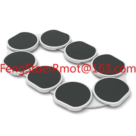 Stainless steel and plastic rotating tray rack, manual operation desktop