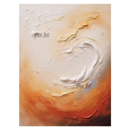 Simple Thick Texture Canvas Abstract Black And White Art Painting Large Size Wall Picture For Bedroom Custom Artwork Unframed
