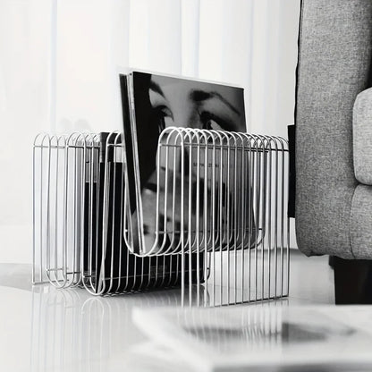 Modern Multi-Functional Table & Bookshelf with Heavy-Duty Powder-Coated Frame Space-Saving Minimalist Design for Home And Office