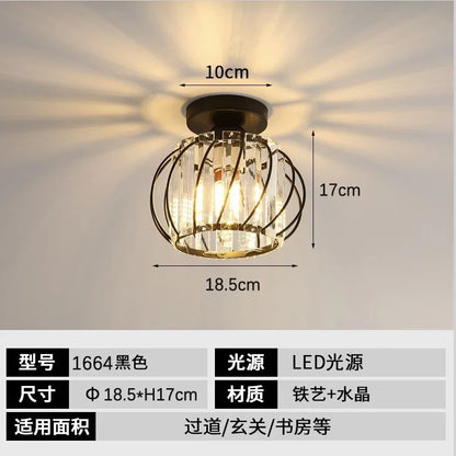 Light Luxury Living Room Chandelier Dining Room Master Bedroom Ceiling Light Corridor Aisle Light Modern Interior Decor Lighting