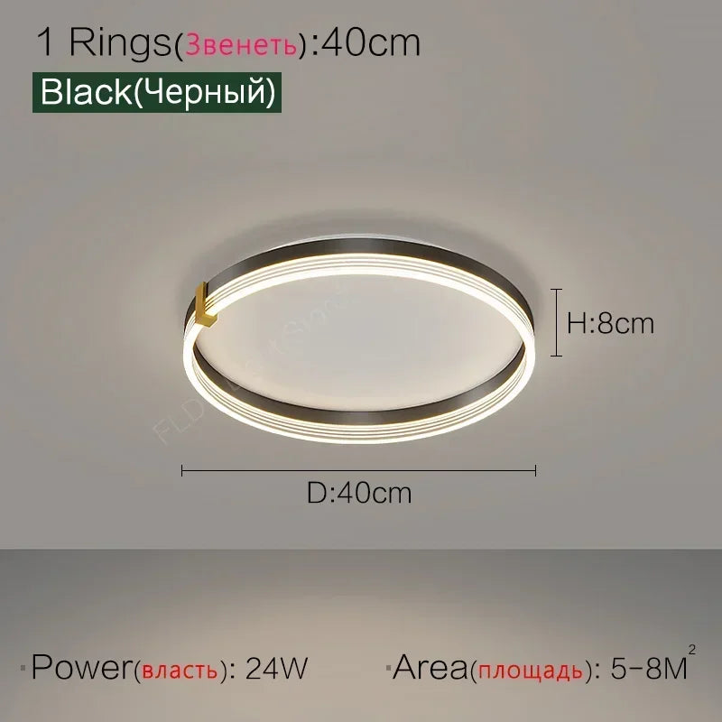 Living room lamp 2024 new Nordic s simple modern atmospheric lighting ceiling creative bedroom    LED lights