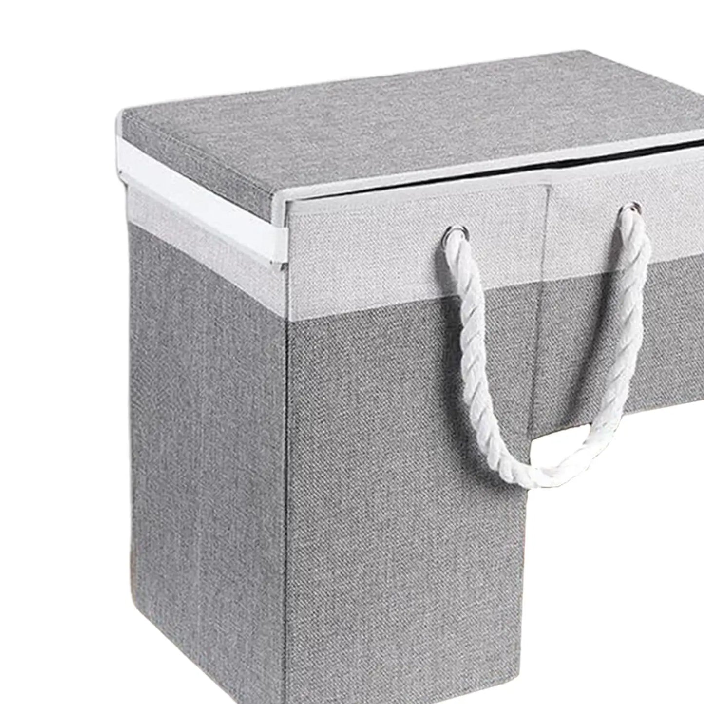 Stair Basket Modern Foldable Storage Bin Stair Step Basket for Toiletries Books Toys Snacks Household Items