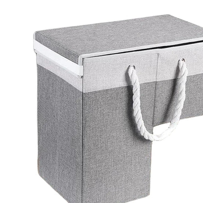Stair Basket Modern Foldable Storage Bin Stair Step Basket for Toiletries Books Toys Snacks Household Items