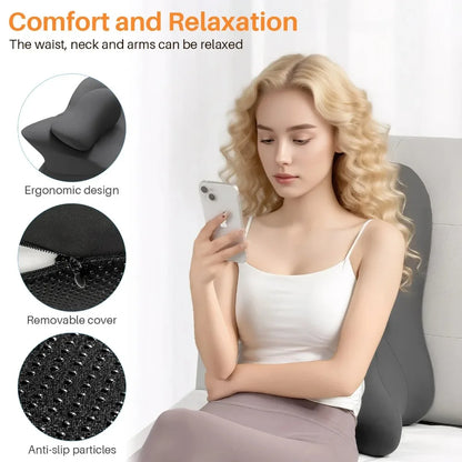 1Set Memory Foam Ergonomic Prone Pillow Multi-Positional Wedge Pillow WithRemovable Cover Couple Bed Pillow  Massage Bed