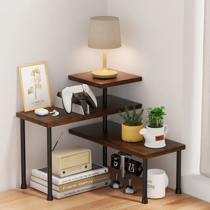 Kitchen storage rack, seasoning bottle storage rack, desk storage rack, corner storage rack, adjustable multi-function storage