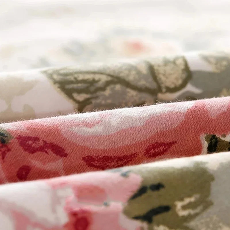 100% Cotton Bed Skirt Double King Size Bedspread Bedspreads Box Garden Spread the Queensize Cover Linen Sheet Skirts for Beds