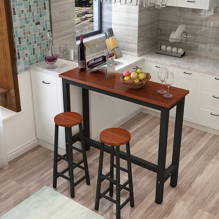 Wall Bar Counter Home Dinning Table Rectangular Simple Table Restaurant Hotel Banquet Slender Table