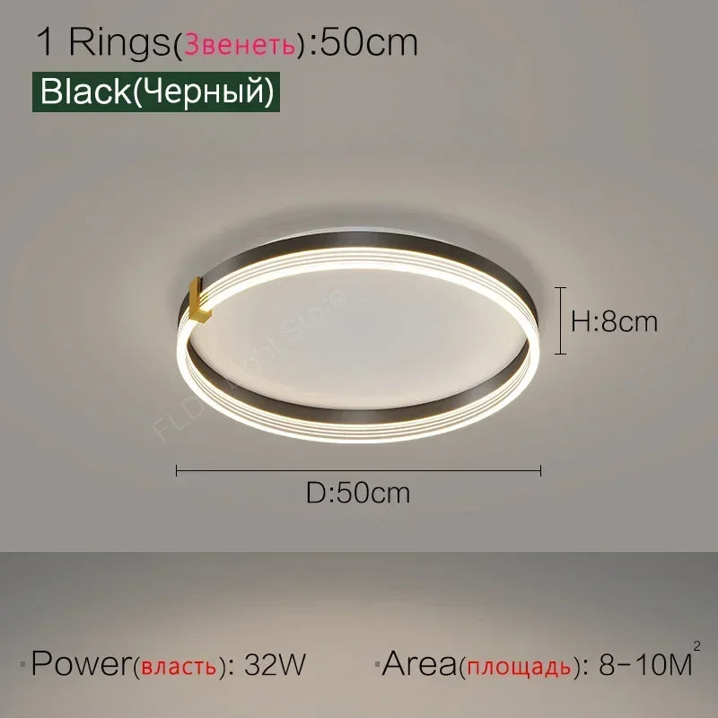 Living room lamp 2024 new Nordic s simple modern atmospheric lighting ceiling creative bedroom    LED lights