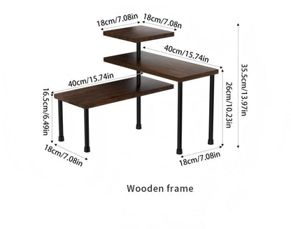 Kitchen storage rack, seasoning bottle storage rack, desk storage rack, corner storage rack, adjustable multi-function storage