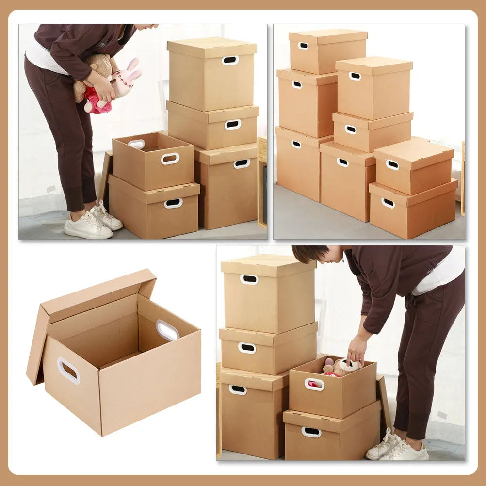 File Storage Box Practical Organizer for Office Document Holder Document Case File Keeper Paper Filing Box