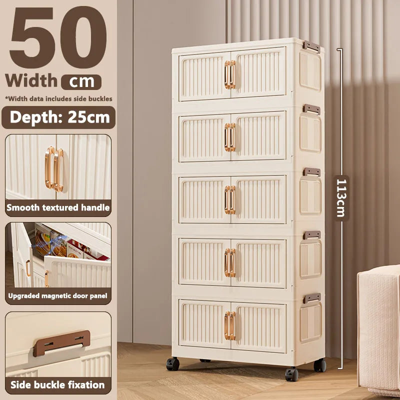 Storage Cabinet Installation Free Storage Cabinet Baby and Kidsren's Clothing Storage Box Snack Plastic Foldableing Storage Cabinet Folding Storage Cabinet Organizer