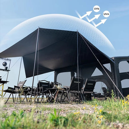 Nordic Style Creative Inflatable Tent Luxury Garden Villa Field Inflatable Hut Multifunctional Outdoor Furniture Marquesina FYIT
