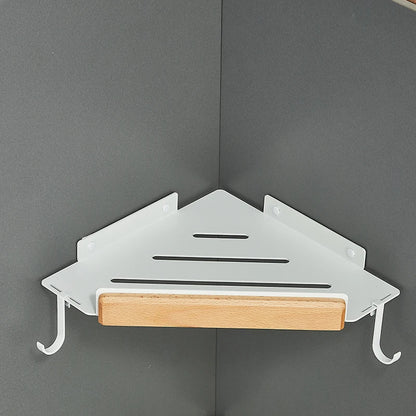 Bathroom storage rack towel rack White space aluminum bathroom storage rack folding towel rod bathroom accessories