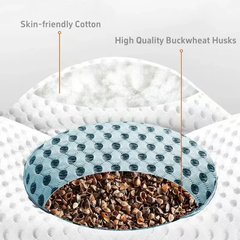 Waist Pillow Special Lumbar Support Cushion Adjustable Height Sleep Lumbar Pillow Soft Comfortable Memory Cotton Bed Cushion