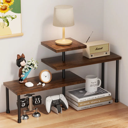 Kitchen storage rack, seasoning bottle storage rack, desk storage rack, corner storage rack, adjustable multi-function storage