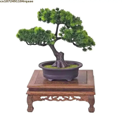 Miniature Wood Table, Natural Solid Wood Base for Diorama, Dollhouse, Model Displays, DIY Crafts, Home Decor Tea Sets Pedestal
