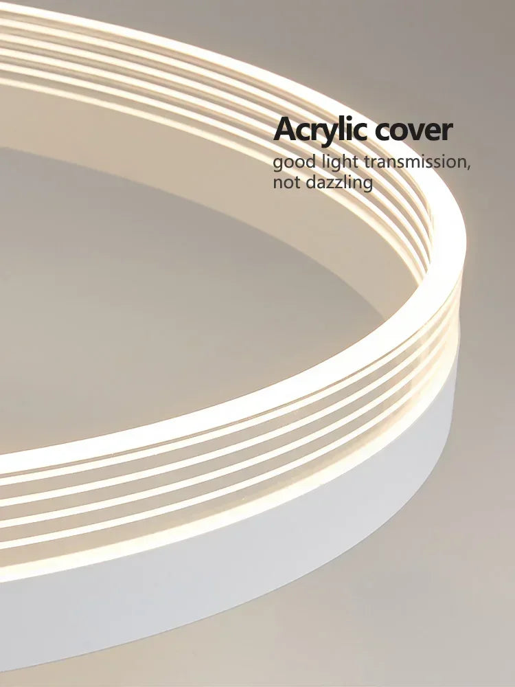 Living room lamp 2024 new Nordic s simple modern atmospheric lighting ceiling creative bedroom    LED lights