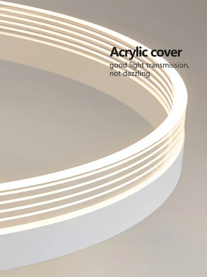 Living room lamp 2024 new Nordic s simple modern atmospheric lighting ceiling creative bedroom    LED lights
