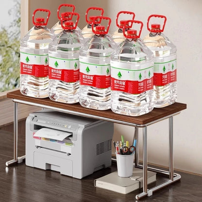 Mental Storage Rack Large Office Organizer Shelf Multi Functional Desktop Printer Storage Shelves Room Decoration Accessories