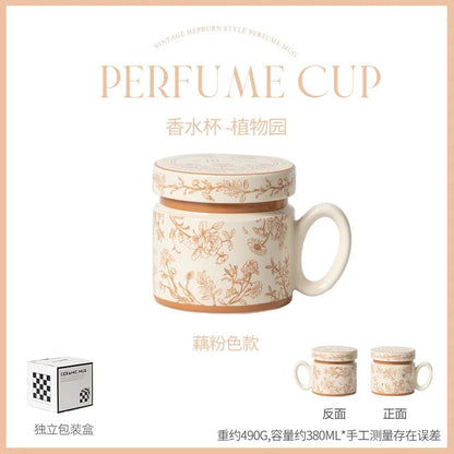 18 Style Options with Lids, Coffee Mugs for Couples, Ceramic Mugs That Can Fit in the Microwave and Dishwasher