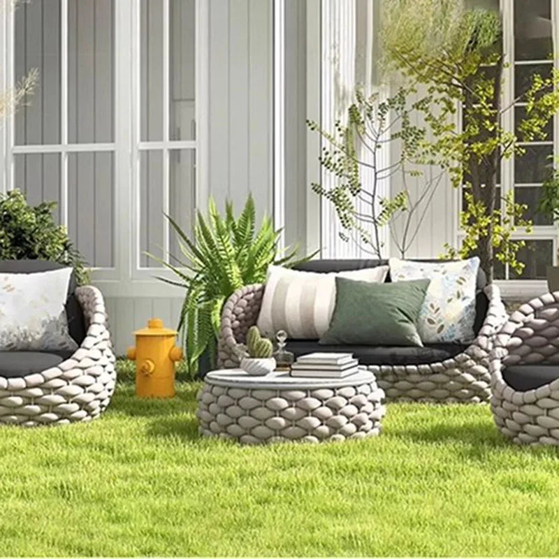 Upholstery Luxury Garden Furniture Sets Outside Garden Furniture Sets Nordic Outdoor Muebles De Patio Exterior Outdoor Furniture
