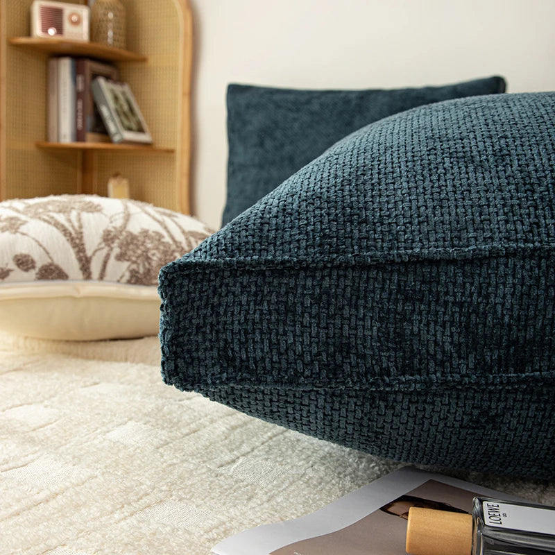 Back Cushion Cat Scratch chenille Bed Headboard Cushion Tatami Wall Big Backrest Bedroom Bed Anti-Collision
