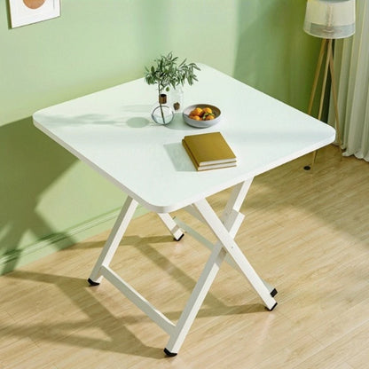 Folding Dining Table Household Portable Outdoor Foldable Table Space Saving Easy Storage No Assembly Required Compact Design
