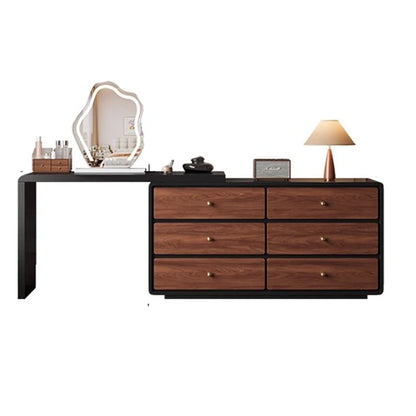 Vintage Design Dressing Table Woman China Style Comfortable Jeweler Dressing Table Bedroom Wooden Make Up Tafel Furniture