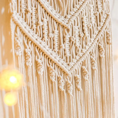 Bohemian Woven Modern  Wall Art Macrame Wall Hanging Decor For House Wedding Art Tapestry Apartment Dorm Room Decoration