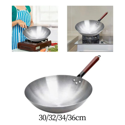 Frying Pan Non Stick Skillet Multifunctional Cookware Home Use Food Stalls Portable Omelette Pan Wok Pan Cooking Pan