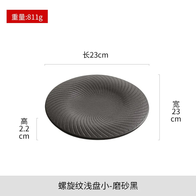 Western dishes advanced special dishes in the wind commercial hotel tableware irregular plate soup bowl creative tableware