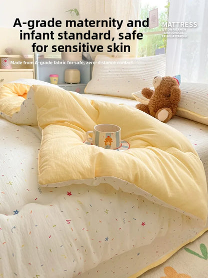 A-Class Double-Layer Thiened Warmth Blanket Core for Renting Houses Spring Autumn Winter Use Home Bedroom Dormi Four-Pi...