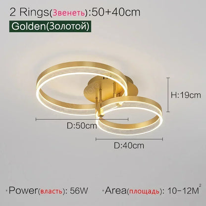 Living room lamp 2024 new Nordic s simple modern atmospheric lighting ceiling creative bedroom    LED lights