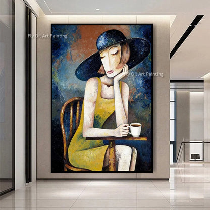 100% Handmade Oil Painting Picasso Famous Painting Canvas Art Wall Picture for Living Room Decoration Abstract Home Decor