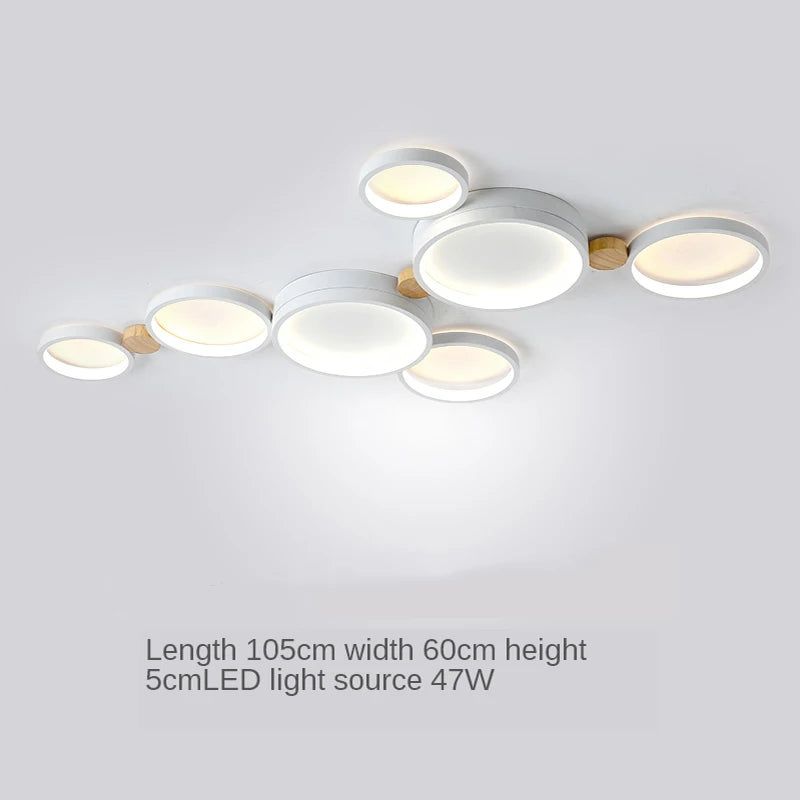 Modern Living Room LED Pendant Light Bedroom Lighting Ceiling Light Indoor Ceiling Light Round LED Ceiling Light Living Room Lig