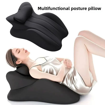 Wedge Pillow Memory Foam Ergonomic Prone Pillow with Removable Cover Couple Bed Pillow for Body Pain Relie Multi-Positional