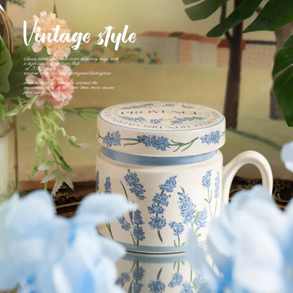 18 Style Options with Lids, Coffee Mugs for Couples, Ceramic Mugs That Can Fit in the Microwave and Dishwasher