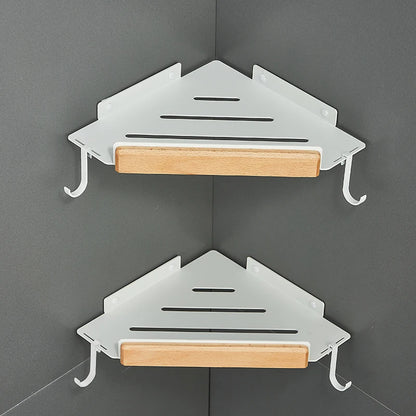 Bathroom storage rack towel rack White space aluminum bathroom storage rack folding towel rod bathroom accessories