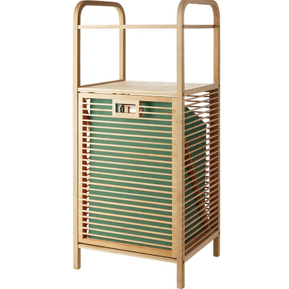 Luxury Japanese Style Bathroom Floor Storage Basket Modern Home Organizer Dirty Clothes Bin Toilet Laundry Hamper