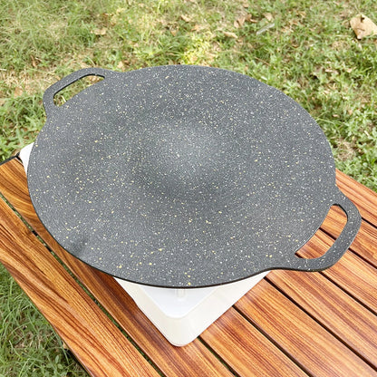 Grilling Pan Non-stick Baking Dishes Pans Multi-purpose Induction Cooker for Outdoor Camping Kitchen Bakeware Household Tools