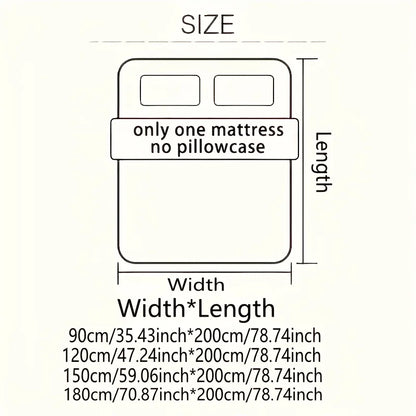 Ultra-Soft Milk Bedspread - All-Season, Allergy-Free, Fits All Beds. Machine Washable.