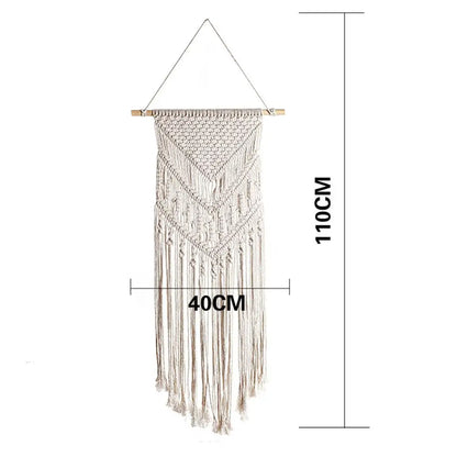 Bohemian Woven Modern  Wall Art Macrame Wall Hanging Decor For House Wedding Art Tapestry Apartment Dorm Room Decoration
