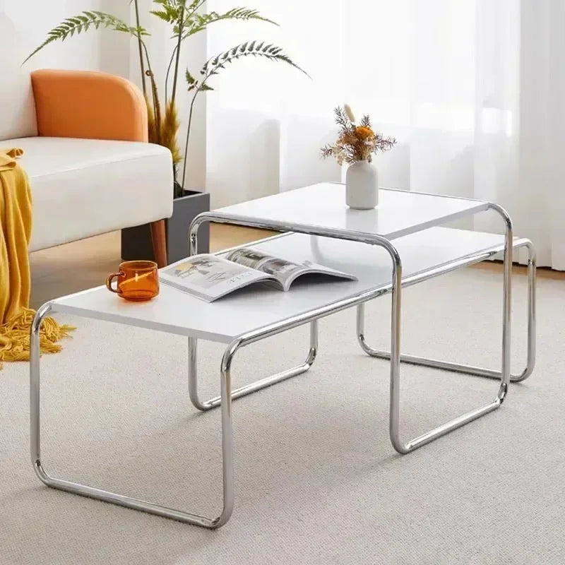 Living Room Sedentary Coffee Table Modern Design Metal Unique Coffee Table Advanced Sense Nordic Mesa Centro Home Furniture